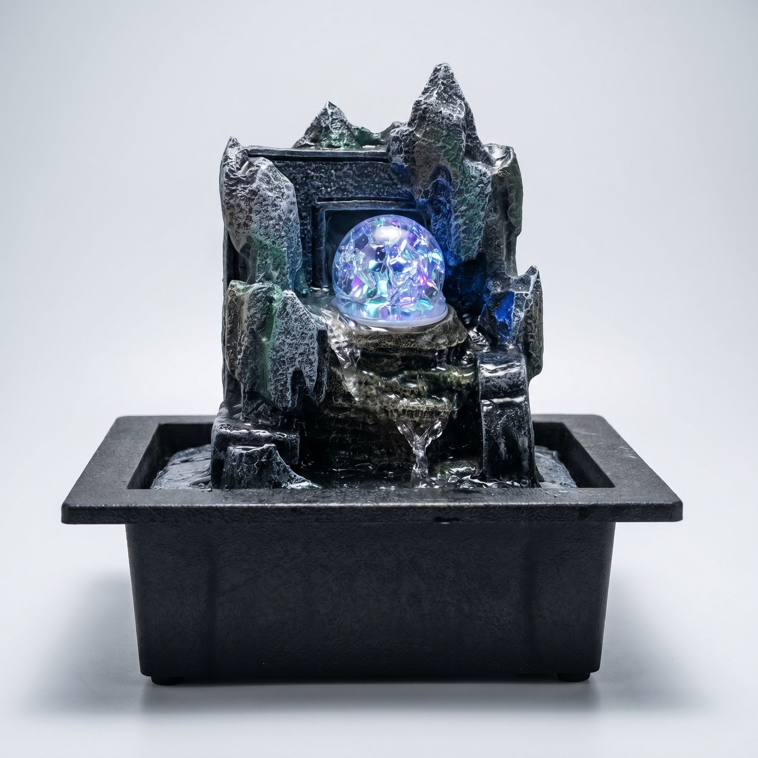 Cosmic Sphere Tabletop Fountain (10 X 8.5 inch)